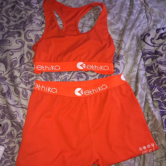 Ethika citen orange set - Picture 1 of 3